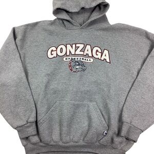 Y2K Gonzaga Bulldogs Russell athletic hoodie